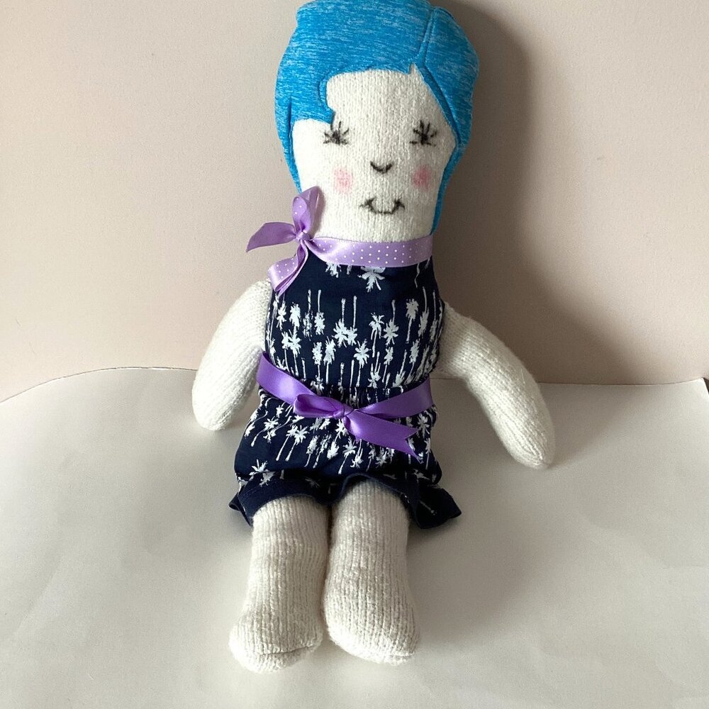 New Handmade Rag Doll Soft Toy A Great Girls Birthday Gift